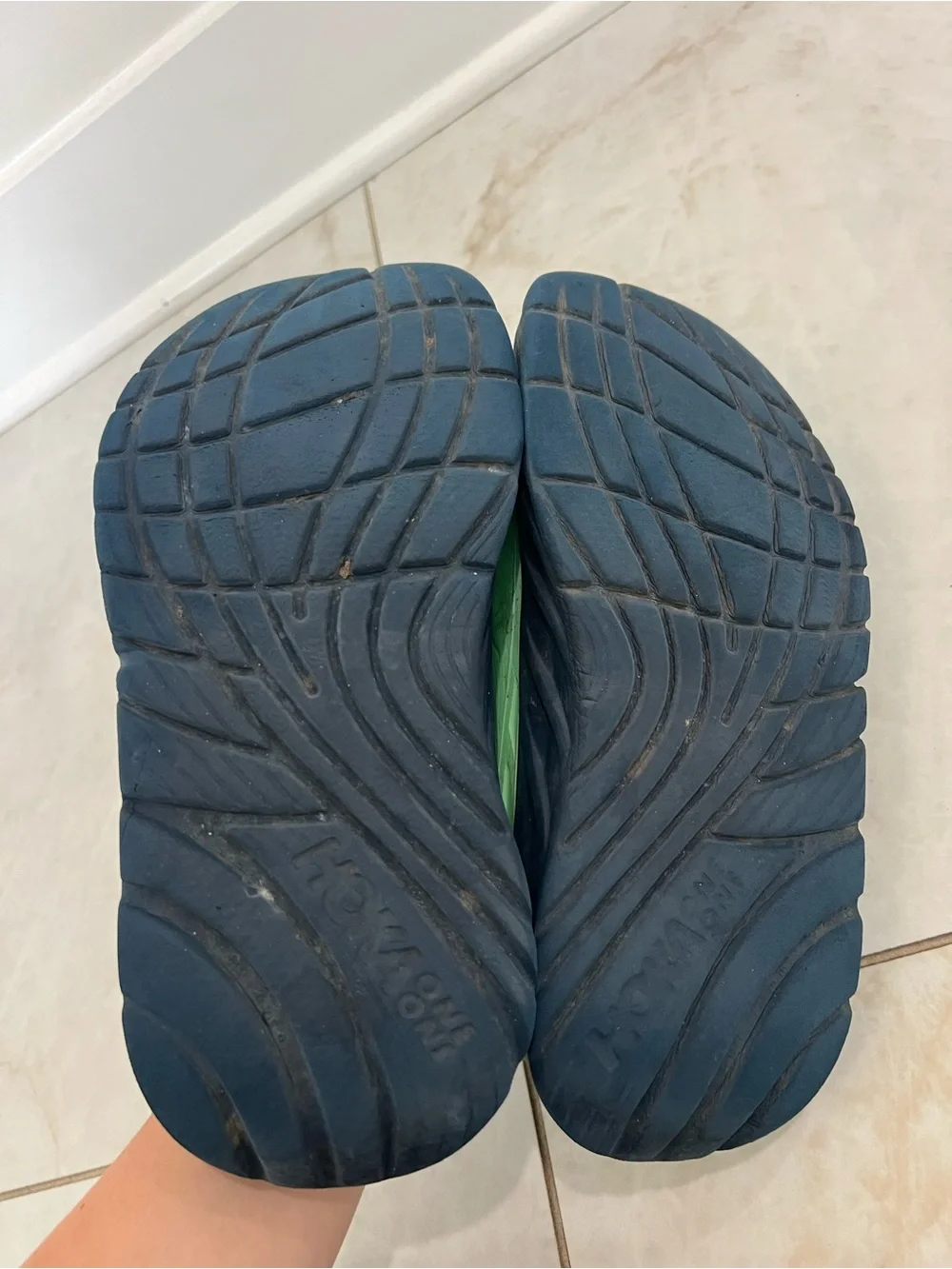 Hoka One One Mint Green Ora Recovery Slides Size 9 Men's